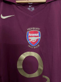 Koszulka Piłkarska Arsenal Londyn 2005/2006 Home Retro, Henry, Bergkamp