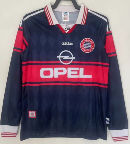 Koszulka Piłkarska Bayern Monachium 1997/1998 Home Retro Dł Rękaw, Elber, Matthaus, Scholl