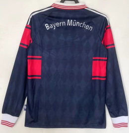 Koszulka Piłkarska Bayern Monachium 1997/1998 Home Retro Dł Rękaw, Elber, Matthaus, Scholl