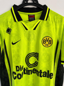 Koszulka Piłkarska Borussia Dortmund 1996/1997 Home Retro, Moller, Chapuisat