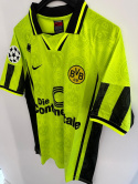 Koszulka Piłkarska Borussia Dortmund 1996/1997 Home Retro, Moller, Chapuisat