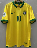 Koszulka Piłkarska Brazylia 2006 Home RETRO, #10 Ronaldinho