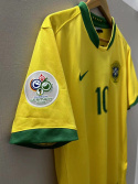 Koszulka Piłkarska Brazylia 2006 Home RETRO, #10 Ronaldinho