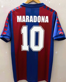 Koszulka Piłkarska FC Barcelona 1982/1984 Home Retro, #10 Maradona