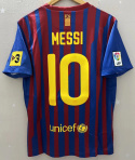 Koszulka Piłkarska FC Barcelona 2011/2012 Home Retro, #10 Messi