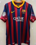 Koszulka Piłkarska FC Barcelona 2013/2014 Home Retro, Messi, Neymar, Iniesta, Xavi