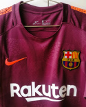 Koszulka Piłkarska FC Barcelona 2017/2018 Away Retro, MESSI, SUAREZ, NEYMAR, INITESTA, XAVI