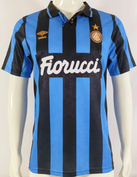 Koszulka Piłkarska Inter Mediolan 1993/1994 Away Retro, Bergkamp