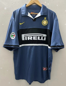 Koszulka Piłkarska Inter Mediolan 1998/1999 3rd Retro, #9 Ronaldo