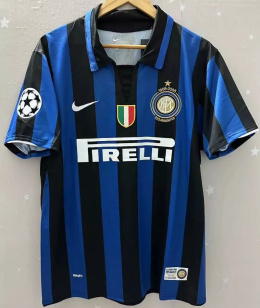 Koszulka Piłkarska Inter Mediolan 2007/2008 Home Retro, #10 Adriano