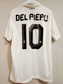 Koszulka Piłkarska Juventus Turyn 2010/2011 Away Retro, Del Piero