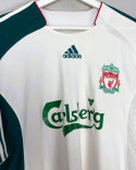 Koszulka Piłkarska Liverpool FC 2006/2007 Away Retro, Gerrard, Torres