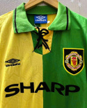 Koszulka Piłkarska Manchester United 1992/1994 Away Retro, Beckham, Giggs, Cantona, Scholes