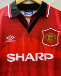 Koszulka Piłkarska Manchester United 1994/1996 Home Retro, Cantona, Beckham, Scholes, Giggs