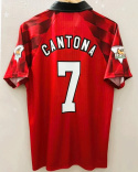 Koszulka Piłkarska Manchester United 1996/1997 Home Retro, #7 Cantona