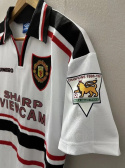 Koszulka Piłkarska Manchester United 1998/1999 Away Retro, Beckham, Scholes, Giggs