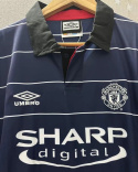 Koszulka Piłkarska Manchester United 1999/2000 Away Retro, Beckham, Scholes, Giggs