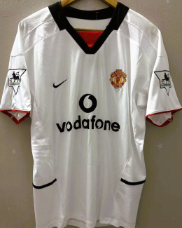 Koszulka Piłkarska Manchester United 2002/2003 Away Retro, #10 van Nistelrooy