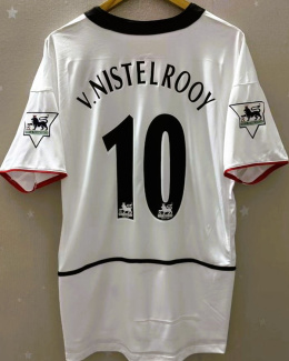 Koszulka Piłkarska Manchester United 2002/2003 Away Retro, #10 van Nistelrooy