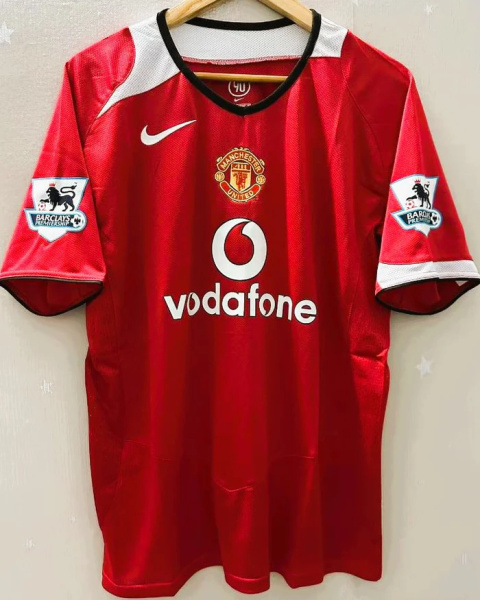 Koszulka Piłkarska Manchester United 2005/2006 Home Retro