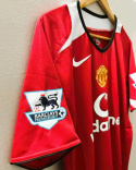 Koszulka Piłkarska Manchester United 2005/2006 Home Retro, van Nistelrooy, Ronaldo, Scholes