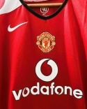 Koszulka Piłkarska Manchester United 2005/2006 Home Retro, van Nistelrooy, Ronaldo, Scholes