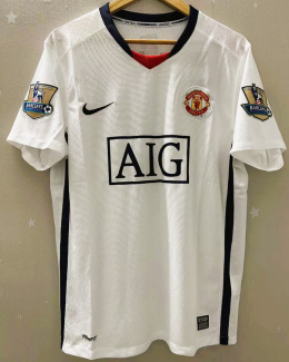 Koszulka Piłkarska Manchester United 2008/2009 Away Retro, #7 Ronaldo