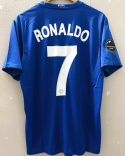 Koszulka Piłkarska Manchester United 2008/2009 Away Retro, #7 Ronaldo