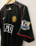 Koszulka Piłkarska Manchester United 2007/2008 Away Retro, Ronaldo