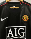 Koszulka Piłkarska Manchester United 2007/2008 Away Retro, Ronaldo