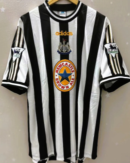 Koszulka Piłkarska Newcastle United 1997/1999 Home Retro, Shearer, Asprilla