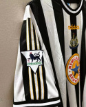 Koszulka Piłkarska Newcastle United 1997/1999 Home Retro, #9 Shearer, Liga Angielska