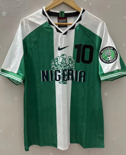 Koszulka Piłkarska Nigeria 1996 Home RETRO, Kanu, Okocha