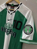 Koszulka Piłkarska Nigeria 1996 Home RETRO, Kanu, Okocha