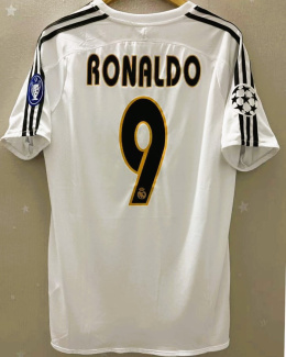 Koszulka Piłkarska Real Madryt 2003/2004 Retro, #9 Ronaldo