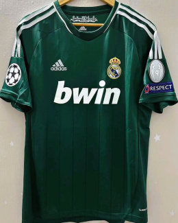 Koszulka Piłkarska Real Madryt 2012/2013 Away Green Retro, #7 Ronaldo