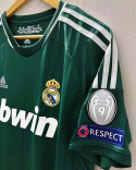 Koszulka Piłkarska Real Madryt 2012_2013 Away Green Retro, Ronaldo