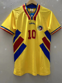 Koszulka Piłkarska Rumunia 1994 Home Retro, HAGI