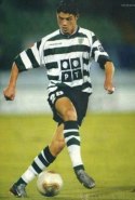 Koszulka Piłkarska Sporting Lizbona 2001/2002 Home Retro, Ronaldo