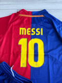 Piłkarski Komplet Dziecięcy FC BARCELONA 2008/2009 Home Retro, Messi