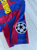 Piłkarski Komplet Strój Dziecięcy FC Barcelona 2005/2006 Home Retro, Ronaldinho, Messi