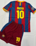 Komplet Dziecięcy FC Barcelona 2010/2011 Home Retro, #10 Messi