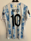 Koszulka Piłkarska Argentyna Finalisima 2022 Home Retro , Messi