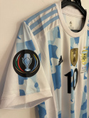 Koszulka Piłkarska Argentyna Finalisima 2022 Home Retro , Messi