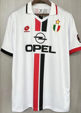 Koszulka Piłkarska AC Milan 1995/97 Away Retro, KOSZULKA AC MILAN, BAGGIO, SAVICEVIC, BOBAN, MALDINI