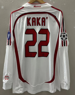 Koszulka Piłkarska AC Milan 2006/2007 Away Retro Dł Rękaw, #22 Kaka