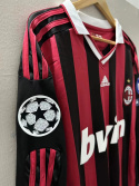 Koszulka Piłkarska AC Milan 2009/2010 Home Retro Dł Rękaw, #80 Ronaldinho