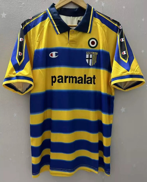 Koszulka Piłkarska AC Parma 1999/2000 Home Retro, Crespo, Veron, Cannavaro