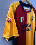 Koszulka Piłkarska AS Roma 2001/2002 Home Retro