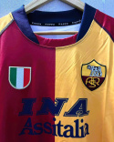 Koszulka Piłkarska AS Roma 2001/2002 Home Retro